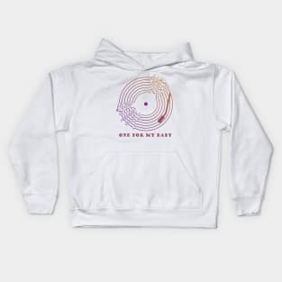 One for My Baby Kids Hoodie